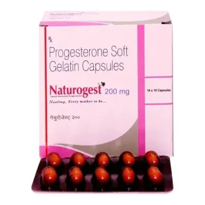 Naturogest 200 Mg Tablets (Natural Micronized Progestrone)