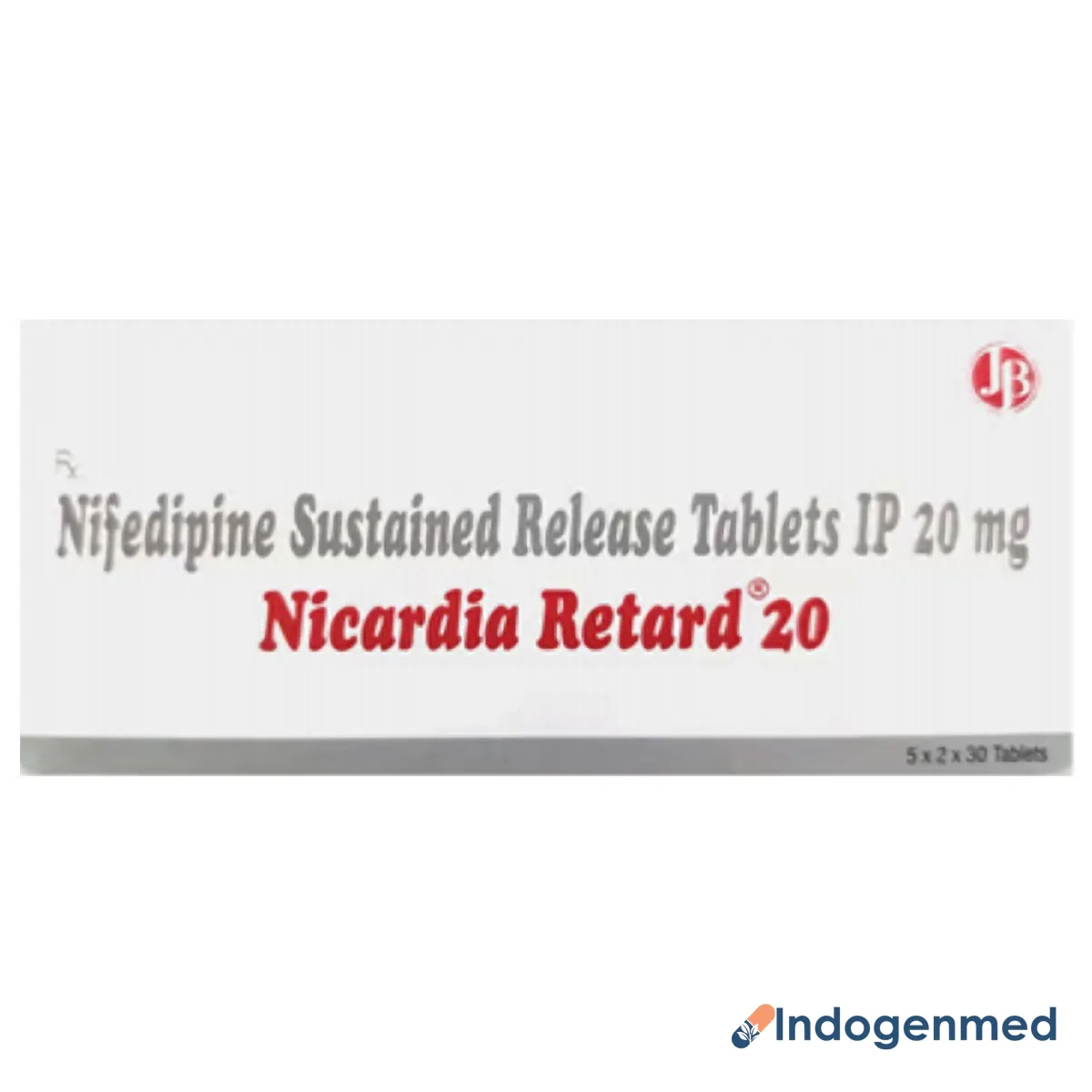 Nicardia 20 Mg Tablets 3 Nicardia 20 Mg Tablets (Nifedipine)