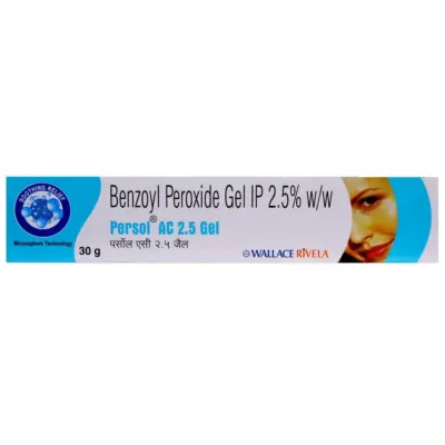 Persol 2.5 % 20 Gm Gel (Benzoyl Peroxide)