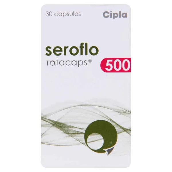 Seroflo 50 Mcg+500 Mcg Capsules 1 Seroflo 50 Mcg+500 Mcg Capsules (Fluticasone Propionate/Salmeterol)
