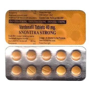 Snovitra 40 Mg Tablets (Vardenafil)