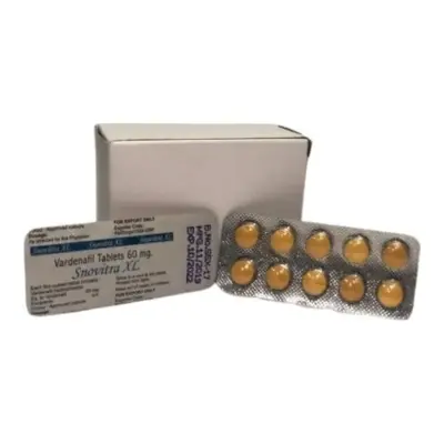 Snovitra 60 Mg Tablets (Vardenafil)