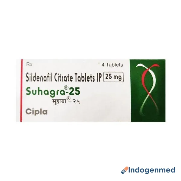 Suhagra 25 Mg Tablets 2 Suhagra 25 Mg Tablets (Sildenafil Citrate)