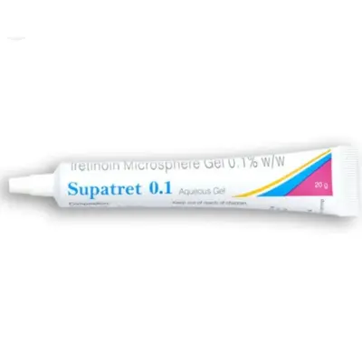 Supatret 15 Gm 0.1 % Gel (Tretinoin Microsphere)