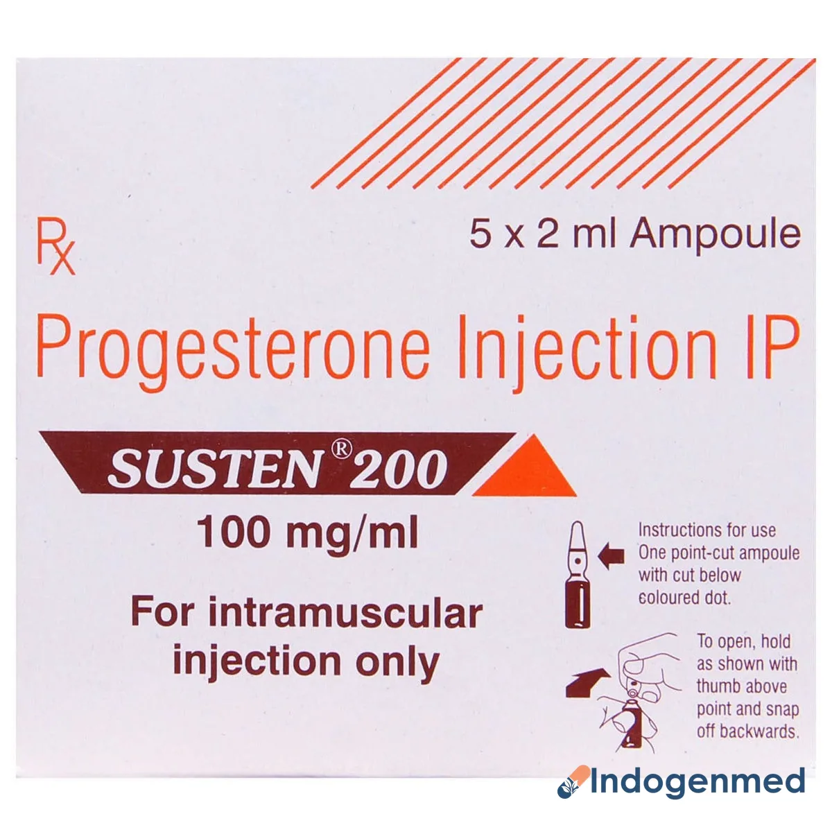 Susten 200 Mg/2 Ml Injection 2 Susten 200 Mg/2 Ml Injection (Progesterone)
