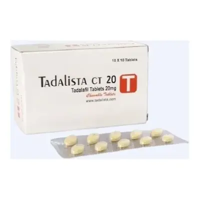 Tadalista Ct 20 Mg Tablets (Tadalafil)
