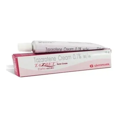 Tazret Forte 0.1 % 15 Gm Cream (Tazarotene)