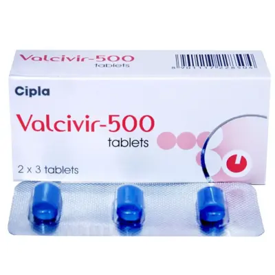 Valcivir 500 Mg Tablets (Valacyclovir)