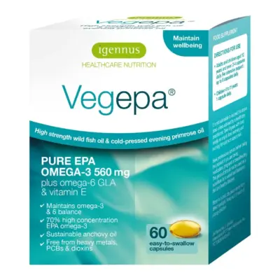 Vegepa Omega 560 Mg Tablets (Omega-3)