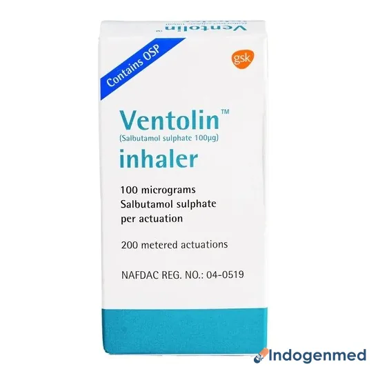 Ventolin 100 Mcg Inhaler 2 Ventorlin 100 Mcg Inhaler (Salbutamol)