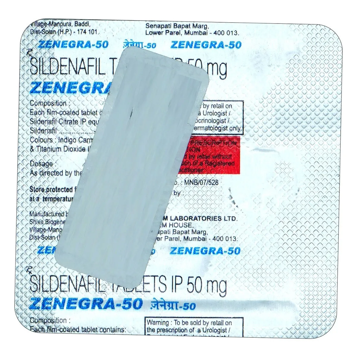 Zenegra 50 Mg Tablets 1 Zenegra 50 Mg Tablets (Sildenafil Citrate)