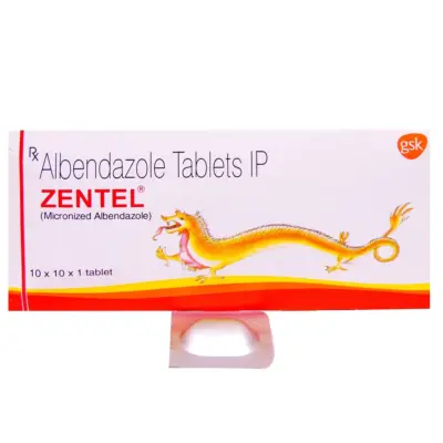 Zentel 400 Mg Tablets (Albendazole)