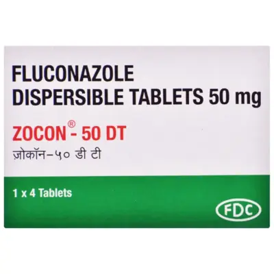 Zocon DT 50 Mg Tablets (Fluconazole)
