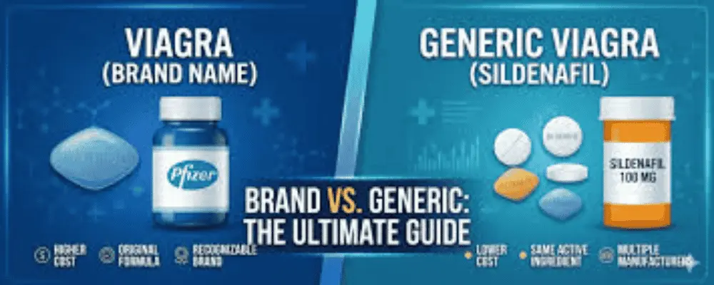 2026 Guide to Generic Viagra vs Viagra: Which Is Better?