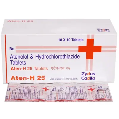 Aten 25 Mg Tablets (Atenolol)