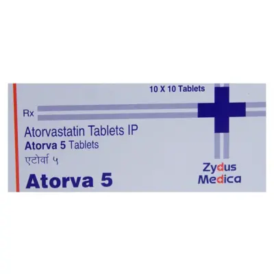 Atorva 5 Mg Tablets (Atorvastatin)