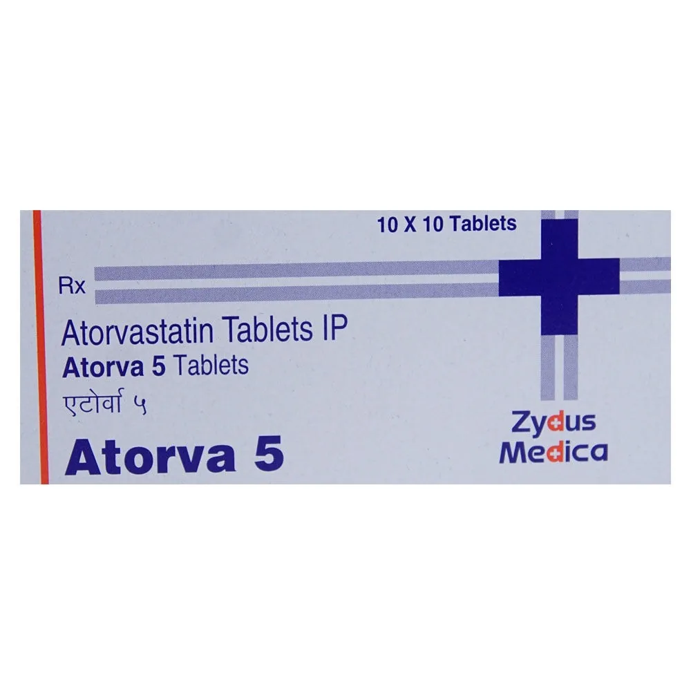 Atorva 5 Mg Tablets 1 Atorva 5 Mg Tablets (Atorvastatin)