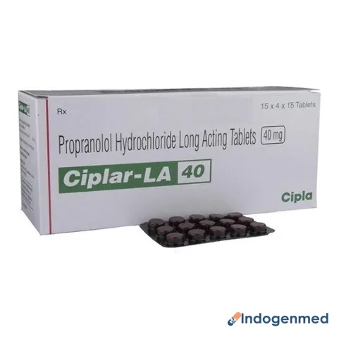 Ciplar La 40 Mg Tablets 3 Ciplar LA 40 Mg Tablets (Propranolol)