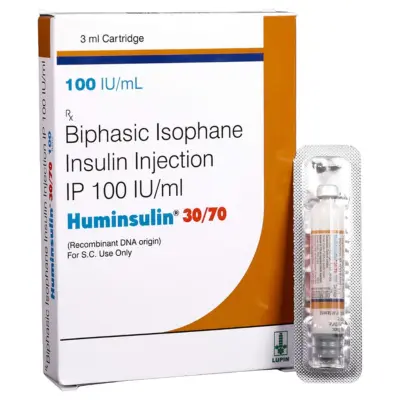 Huminsulin 70 %/30 % 100 IU Tablets (Insulin Glargine)