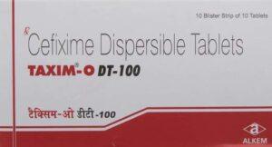 Taxim O DT 100 Mg Tablets
