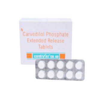 Cardivas CR 40 Mg Tablets