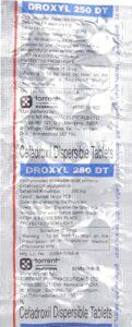 Cefadur DT 250 Mg Tablets