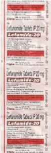 Lefumide 20 Mg Tablets