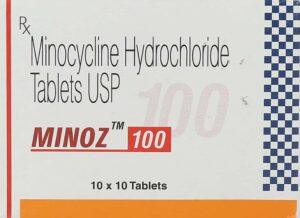 Minoz 100 Mg Tablets