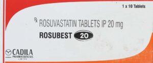 Rosubest 20 Mg Tablets