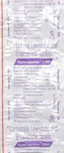 Syncapone 12.5+50+200 Mg Capsules