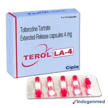 Terol La 4 Mg Tablets 2 Terol LA 4 Mg Tablets (Tolterodine)
