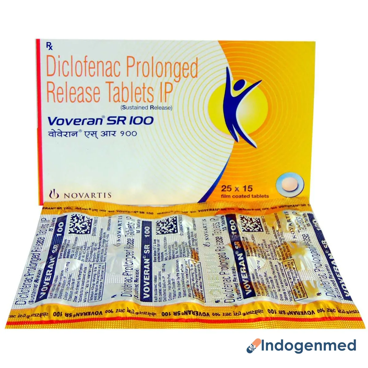 Voveran Sr 100 Mg Tablets 2 Voveran SR 100 Mg Tablets (Diclofenac)