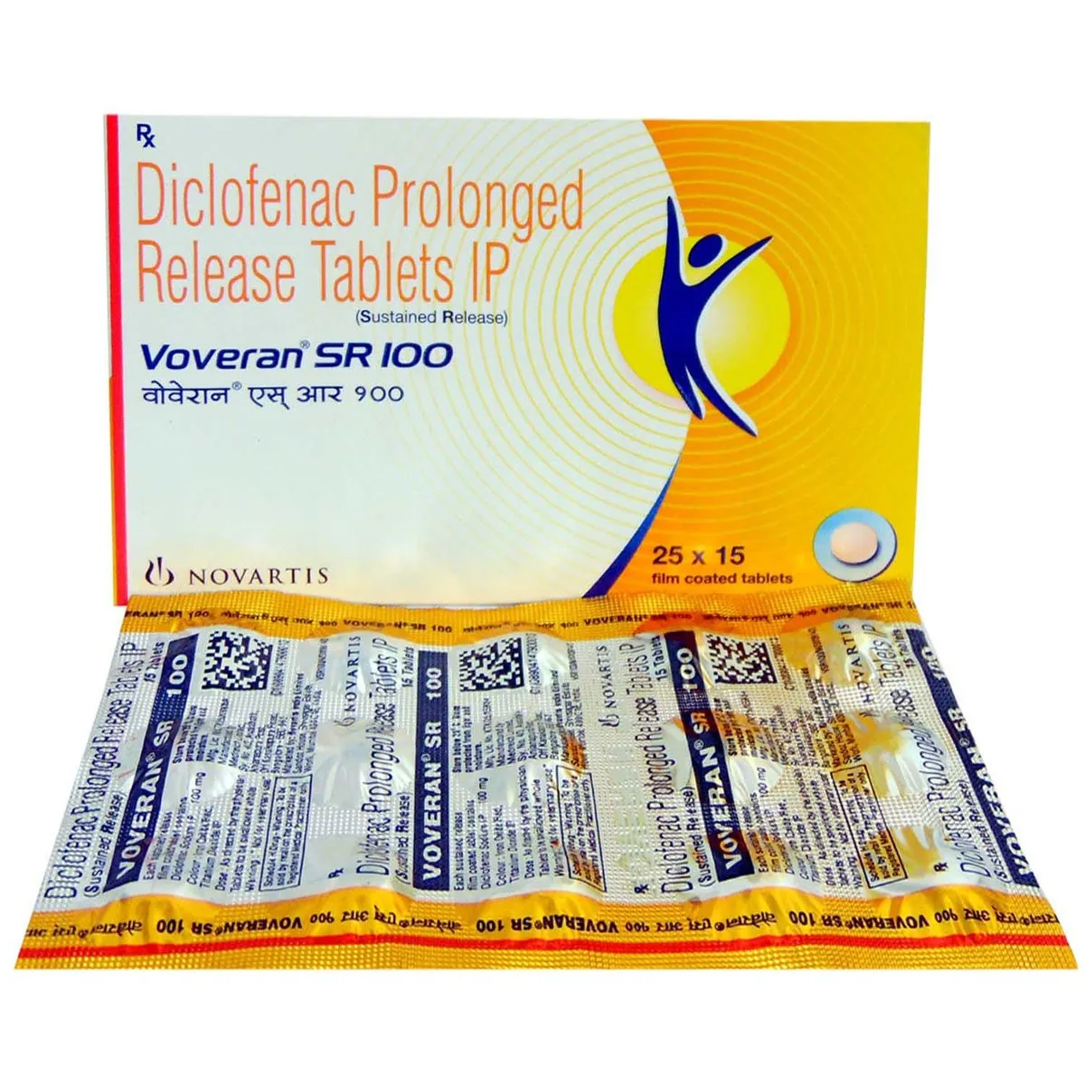 Voveran Sr 100 Mg Tablets 1 Voveran SR 100 Mg Tablets (Diclofenac)