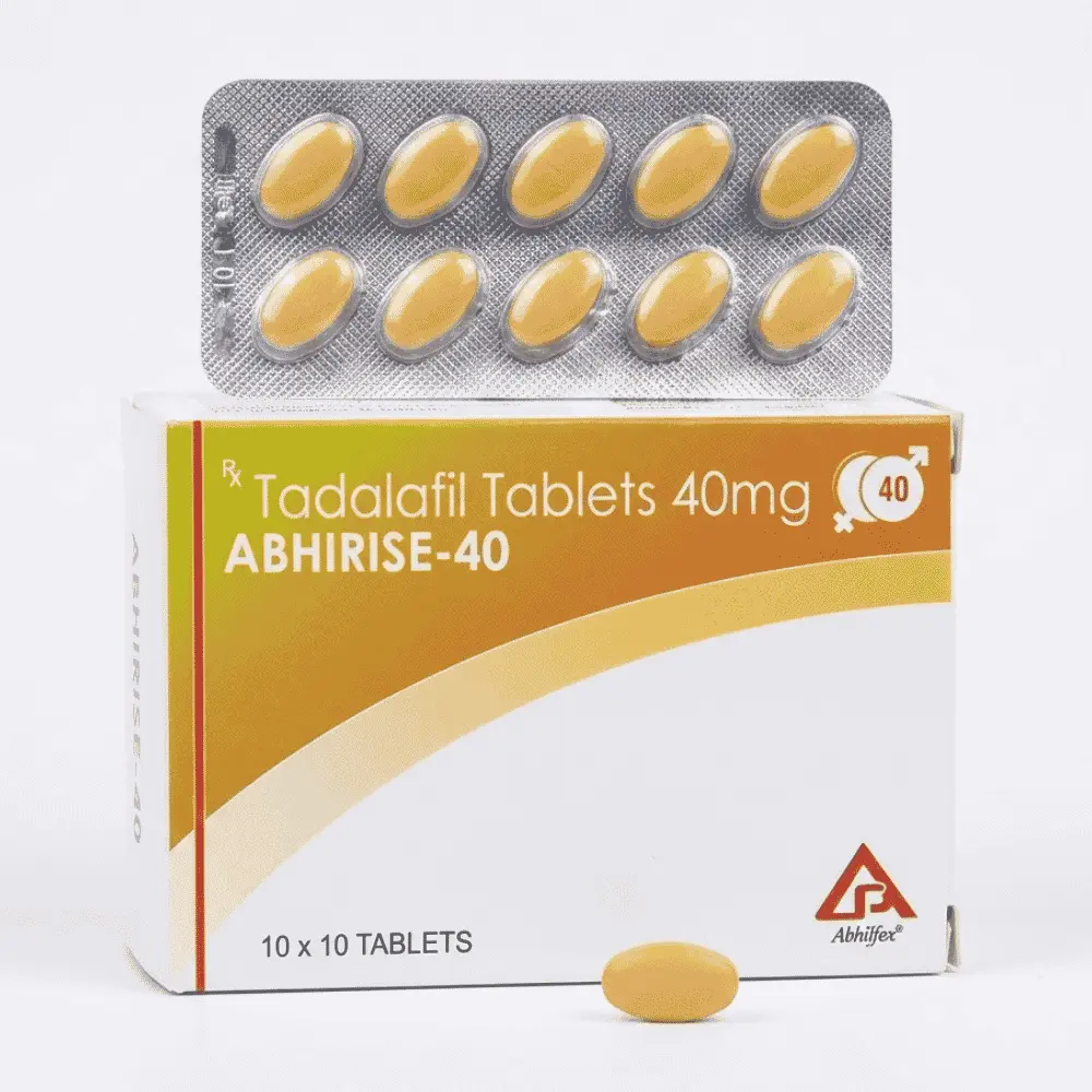 Abhirise 40 Mg Tadalafil Tablets 1 Abhirise 40 Mg Tadalafil Tablets