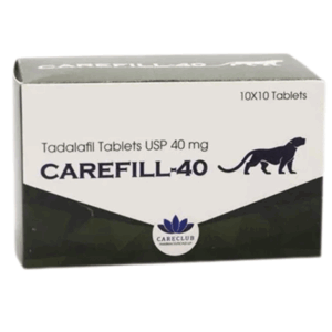 Carefill 40 mg Tadalafil Tablets