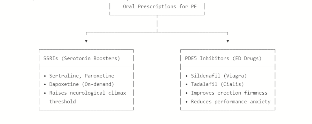 How Do Premature Ejaculation Pills Work? Timing, Dosage, And Results 3 Oral Prescriptions for PE