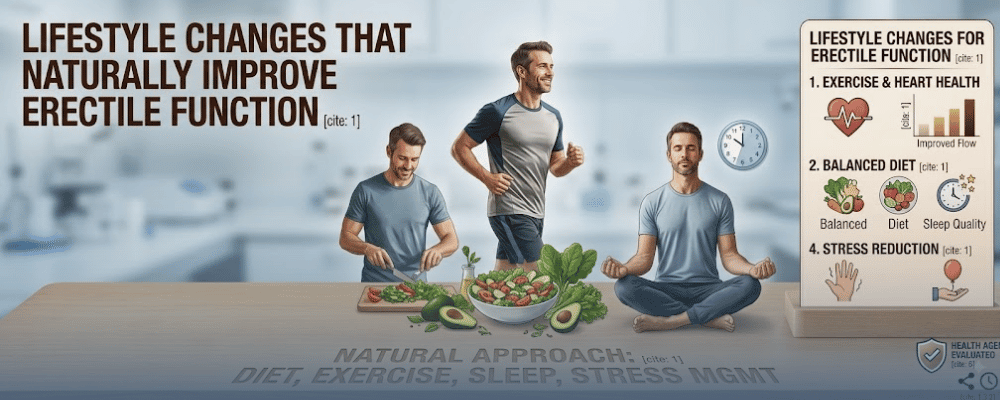 Lifestyle Changes That Naturally Improve Erectile Function