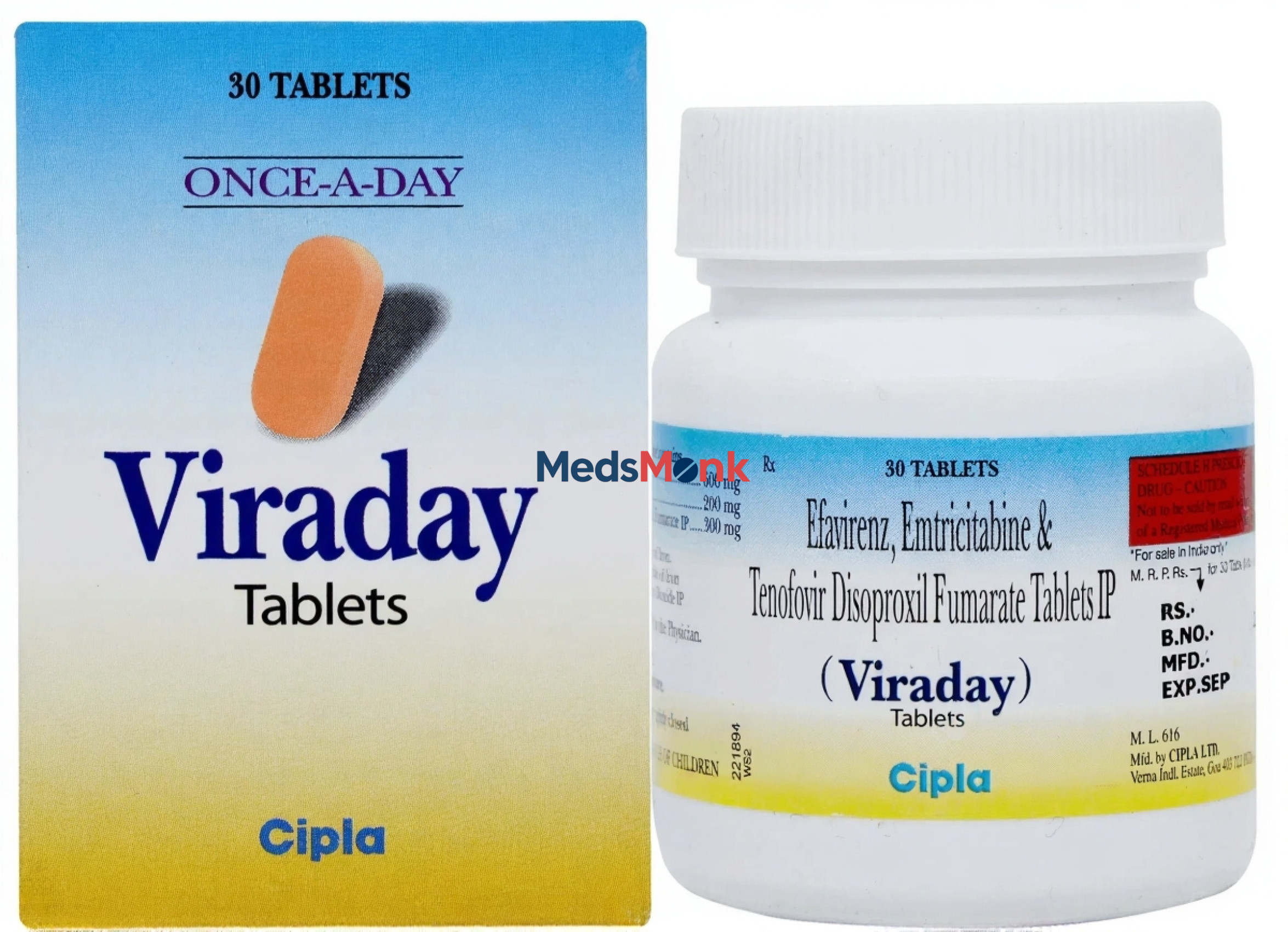 Viraday 600 Mg Tablets 1 Viraday 600 Mg Tablets