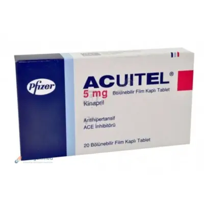 Acuitel 5 Mg Tablets (Quinapril)