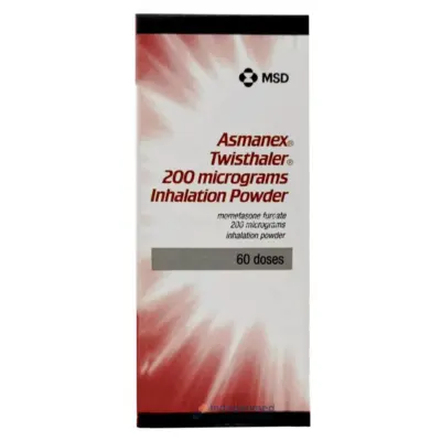 Asmanex Twisthaler 200 Mg Inhaler (Mometasone)