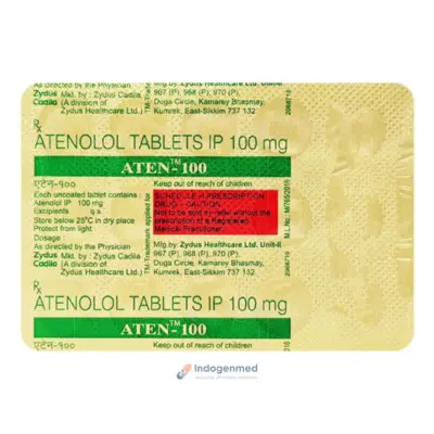 Aten 100 Mg Tablets