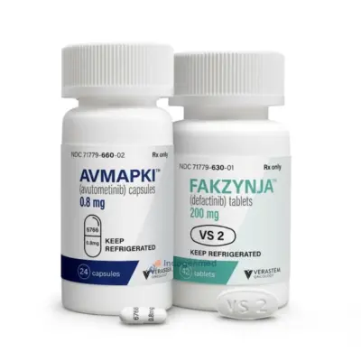 Avmapki Fakzynja Co-pack (Avutometinib + Defactinib)