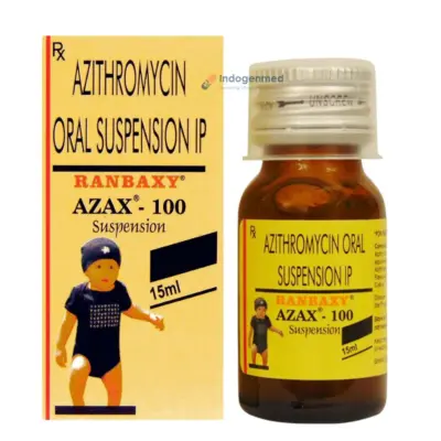 Azax 100 Mg/5 Ml Syrup (Azithromycin)