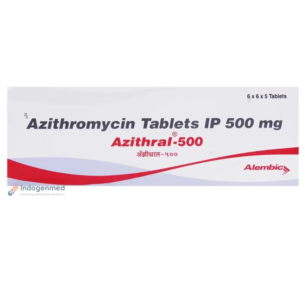 Azithral 500 Mg Tablets 1 Azithral 500 Mg Tablets