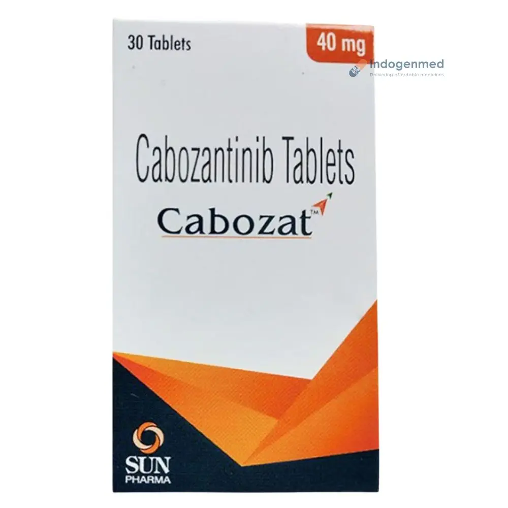 Cabozat 40 Mg Tablet 1 Cabozat 40 Mg Tablet