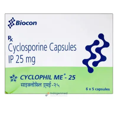 Cyclophil Me 25 Mg Tablets