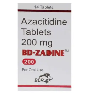 Azacitidine tablets packaging, 200 mg