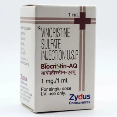 Vincristine sulfate injection packaging box