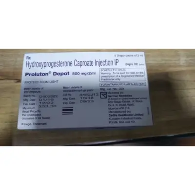 Proluton Depot 500 Mg Tablets