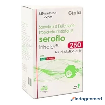 Seroflo 250 Inhaler (Salmeterol 25 Mcg + Fluticasone 250 Mcg) 2 Seroflo 250 Inhaler (Salmeterol 25 mcg + Fluticasone 250 mcg) (Salmeterol/Fluticasone Propionate)